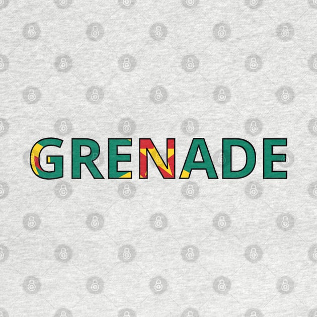 Drapeau Grenade by Pixelforma